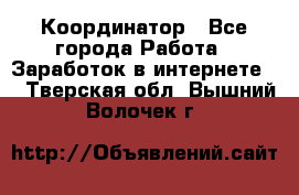 ONLINE Координатор - Все города Работа » Заработок в интернете   . Тверская обл.,Вышний Волочек г.